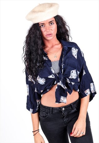 VINTAGE PATTERNED SHIRT S1107