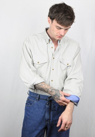 STONE CORDUROY SHIRT