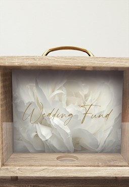 Nikita By Niki Wedding Fund Wooden Money Box