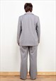VINTAGE 90'S GRAY STRIPED PANTSUIT