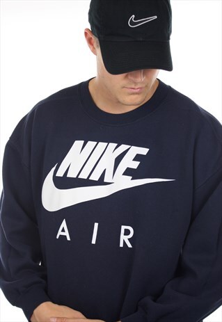 VINTAGE NIKE AIR SPELL OUT SWEATSHIRT JUMPER