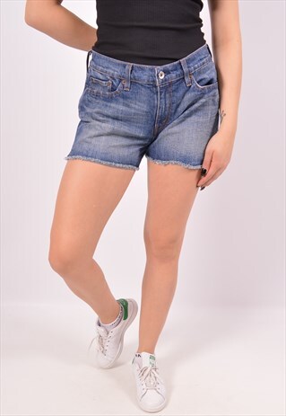 VINTAGE LEVI'S DENIM SHORTS BLUE