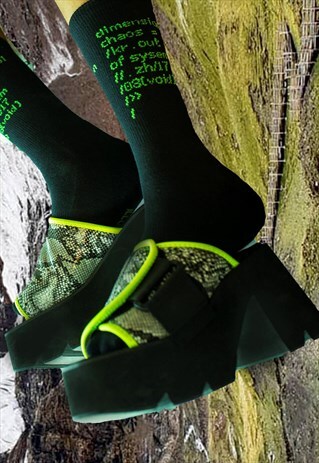 "ERROR" SPORTS COTTON SOCKS 34-43 SIZE BLACK 1 PAIR