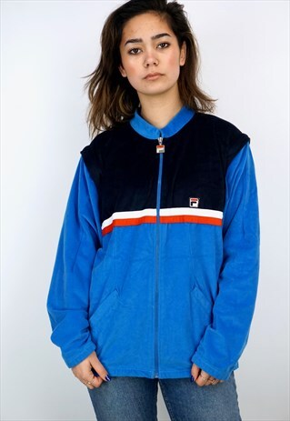 VINTAGE 90'S FILA TRACK JACKET