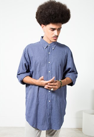 VINTAGE POLO RALPH LAUREN SHIRT / S4837