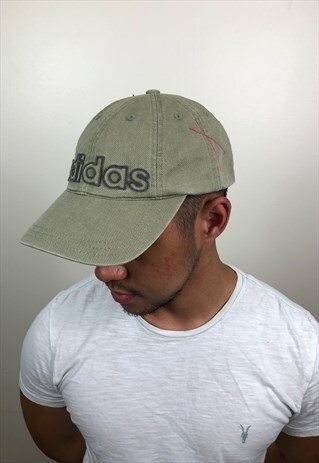 VINTAGE GREEN ADIDAS CAP