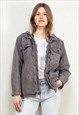 Vintage 90's Women Insulated Dickies Jacket in Grey