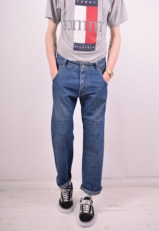 LEE MENS VINTAGE JEANS W31 L30 BLUE 90S