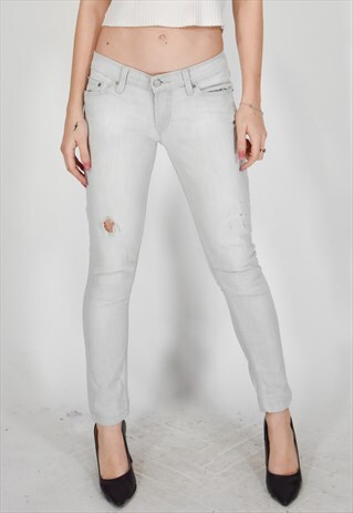 LEVI'S 524 JEANS SLIM FIT GREY