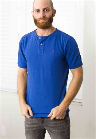VINTAGE POLO RALPH LAUREN T-SHIRT LOGO 90S X 8.4