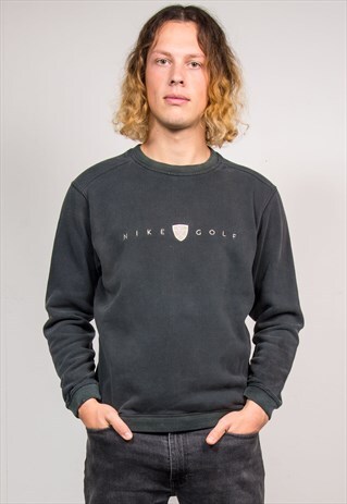 90'S NIKE GOLF VINTAGE GREY SWEATSHIRT JUMPER
