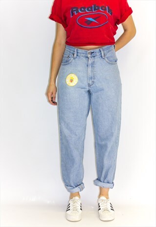 VINTAGE 80'S TOP GUN HIGH WAIST LEVI'S MOM JEANS