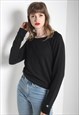 VINTAGE CHAMPION SWEATSHIRT BLACK