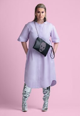Lilac Easy-Fit Dress