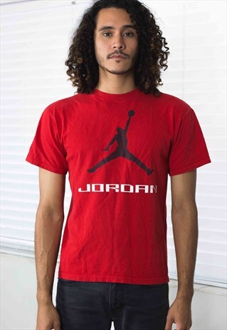 VINTAGE JORDAN LOGO T-SHIRT 90S XL 6.3
