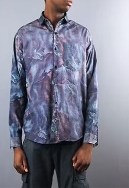 Vintage patter 90 abstract shirt