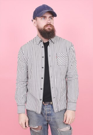 VINTAGE LEVI'S CHECK SHIRT /R8394