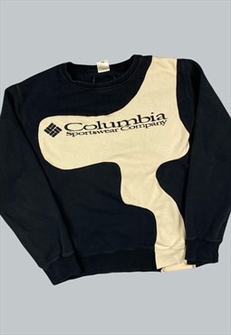 Vintage Columbia Sweatshirt Reworked Vintage Sweatshirt 3295
