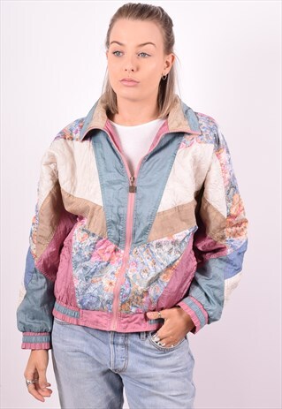 WOMENS VINTAGE JACKET XL MULTI 90'S