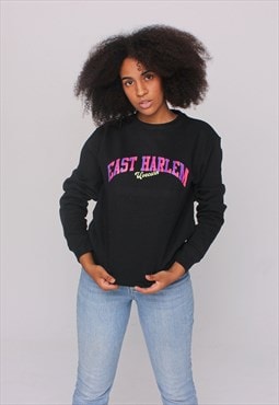 'East Harlem' Black Sweatshirt