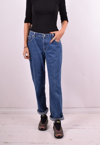 TOMMY HILFIGER WOMENS VINTAGE JEANS W32 L29 BLUE 90'S