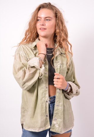 VINTAGE REPLAY SHIRT GREEN