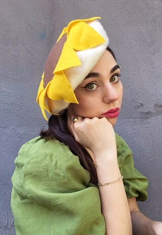 SUNFLOWER BERET