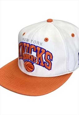 Mitchell & Ness New York Knicks NBA White Snapback