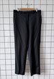 VINTAGE YVES SAINT LAURENT PANTS TROUSERS SUIT 90S BLUE YSL