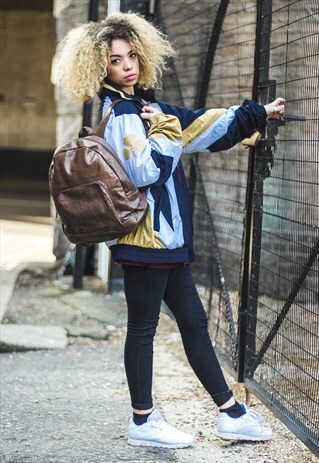 THE COCO LEATHER CITY BACKPACK