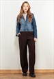 VINTAGE 90'S WOMEN DOLCE & GABBANA DENIM JACKET IN BLUE