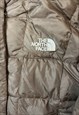 THE NORTH FACE PUFFER COAT WITH HOOD AND LOGO