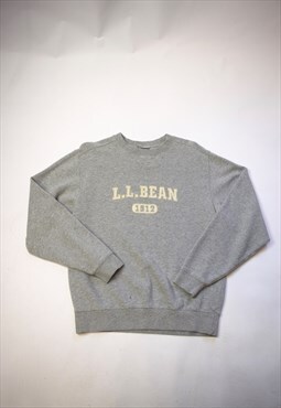 Vintage 90s LL Bean Grey Sweatshirt