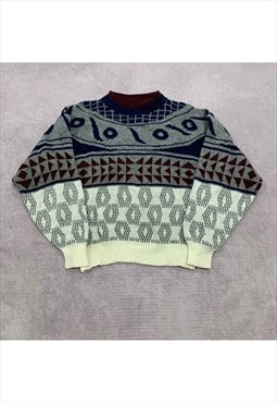 Vintage Knitted Jumper Men's L