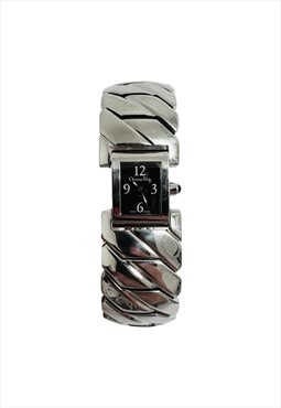 Christian Dior Watch Wristwatch Ladies Silver Vintage