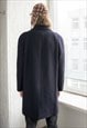 VINTAGE 60'S NAVY WOOL COAT