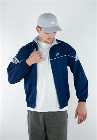 VINTAGE NIKE 90S SWOOSH SPORT TRACK JACKET