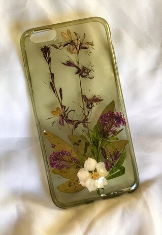 IPHONE 6/6S PLUS PRESSED FLOWER CASE/ PRESSED FLOWER COVER