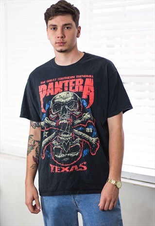 VINTAGE PANTERA T-SHIRT BAND CONCERT XL 8.3