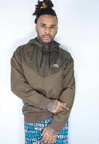 NIKE VINTAGE HOODIE BROWN