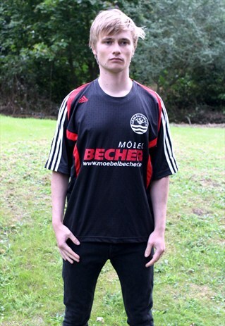 RETRO ADIDAS TSV 09 GRASELLENBACH SOCCER JERSEY - LARGE