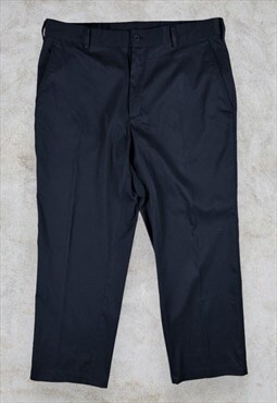 Nike Golf Trousers Black Dri-Fit Men's W34 L28