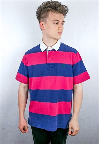 VINTAGE RALPH LAUREN RUGBY POLO SHIRT