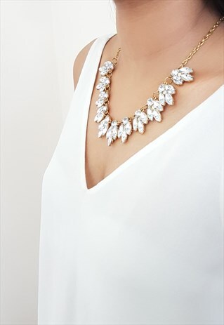 SIENNA DIAMOND INTRICATE NECKLACE