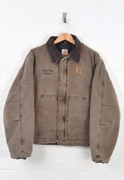 Vintage Carhartt Jacket Brown XL