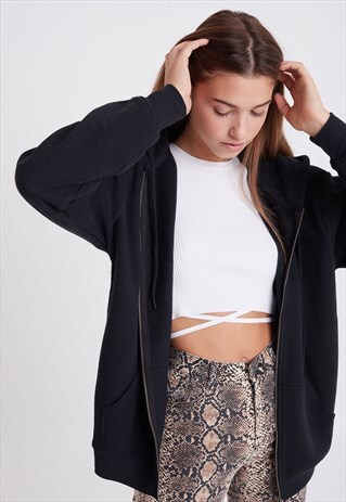 OVERSIZED SWEATSHIRT - BLACK