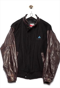 Canada Sportswear Varsity jacket Algoma Stick Black
