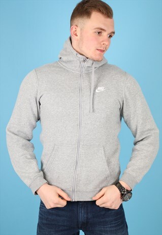 VINTAGE NIKE HOODIE IN GREY NH57