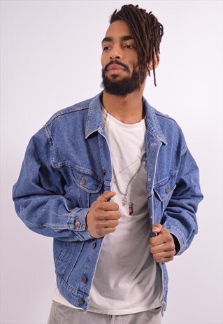 VINTAGE VALENTINO DENIM JACKET BLUE