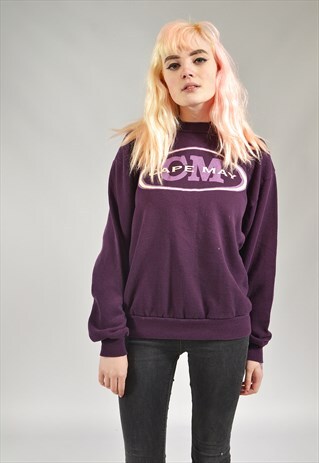 VINTAGE PURPLE CAPE MAY SWEATER